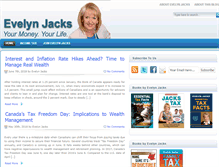 Tablet Screenshot of evelynjacks.com